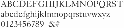 Caslon-Font