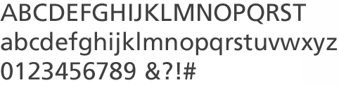 Frutiger-Font